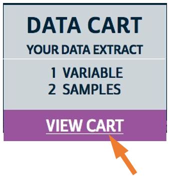 View cart button